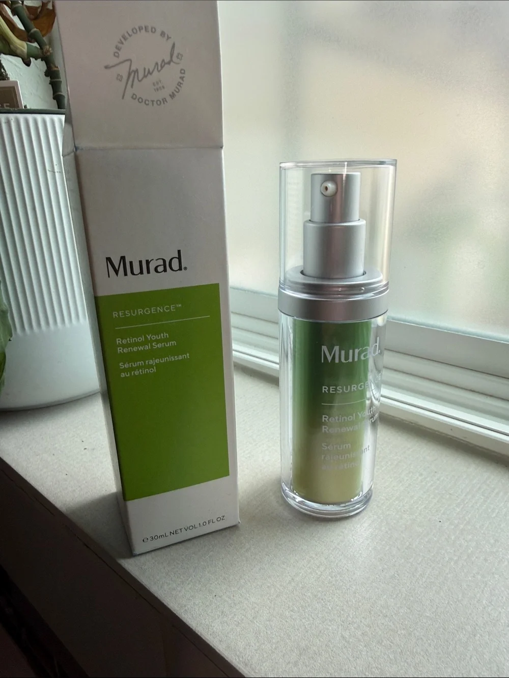 NEW Murad Retinol Youth Renewal Serum - Lime Green & White Packaging 30 mL